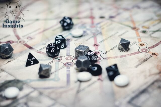 The RPG Landscape of 2025: A Journey Through Immersive Worlds and Evolving Gameplay a group of dice on a map